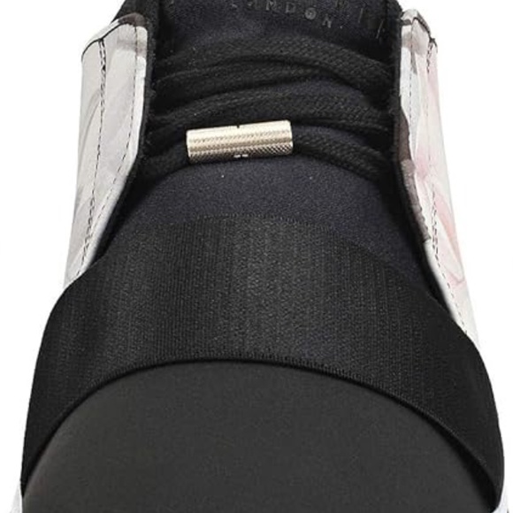 Ted Baker Cepap Womens Black Opal Satin Sneakers-UK 6 / EU 39 / US 8 - Picture 3 of 8